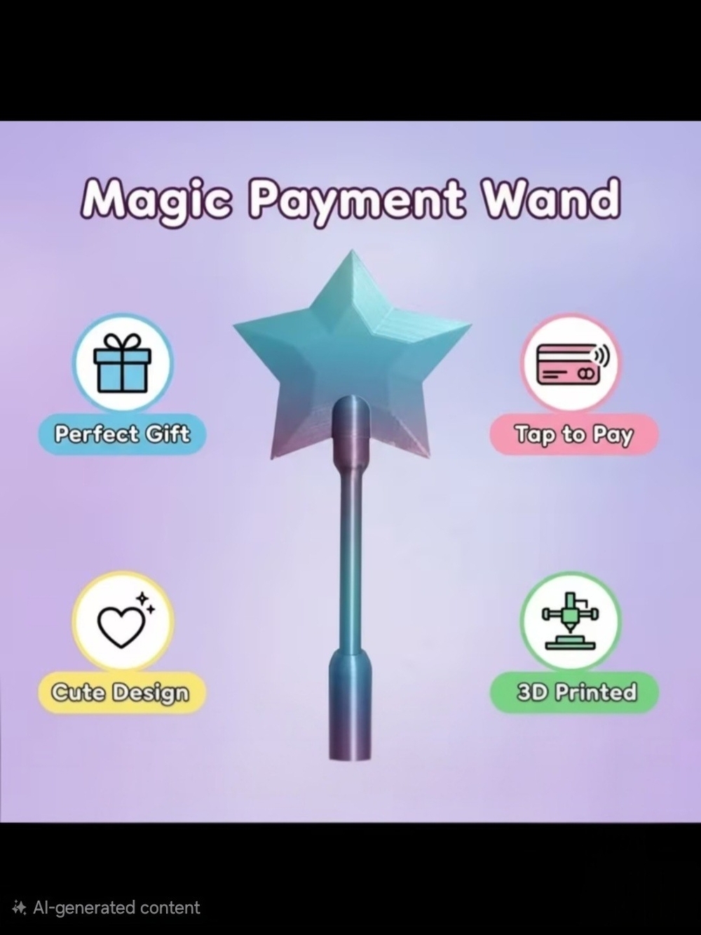 Magic Star Payment Wand NWT